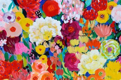 The Garden Of Roah 2021 Acrylic Painting By Martina Boycheva Folk