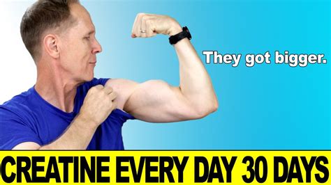 I Took Creatine Every Day For 30 Days And This Happened Youtube