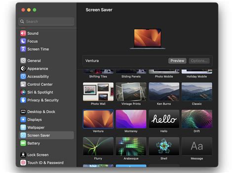 macOS Ventura screensaver and wallpaper arrive before release