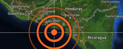 Sismo De 5 3 De Magnitud Estremece El Salvador