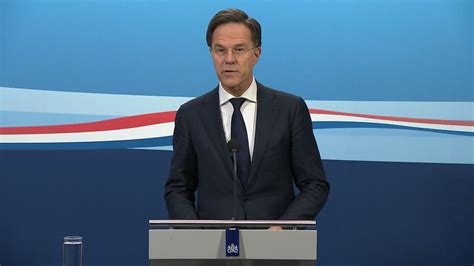 Kijk Hier Naar De Wekelijkse Persconferentie Van Rutte Na De Ministerraad