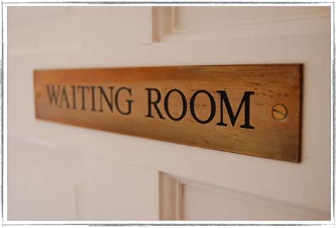 Waiting Room Signs by Bethel Signs & Graphics, Marietta, GA