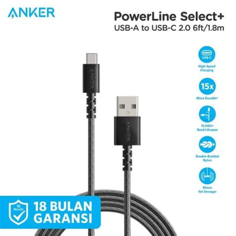 Jual Limited Edition Kabel Charger Anker Powerline Select Usb C To Usb