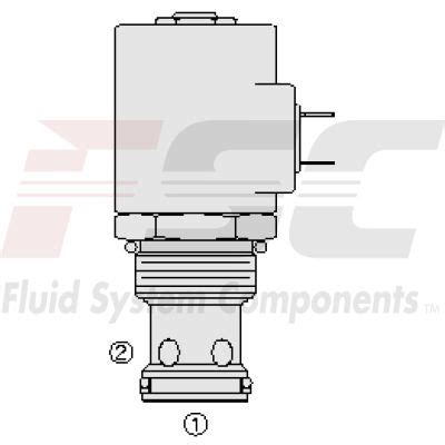 Buy HYDRAFORCE 5060952 SV16 20M 16T N 24ER SOLENOID VALVE FSC