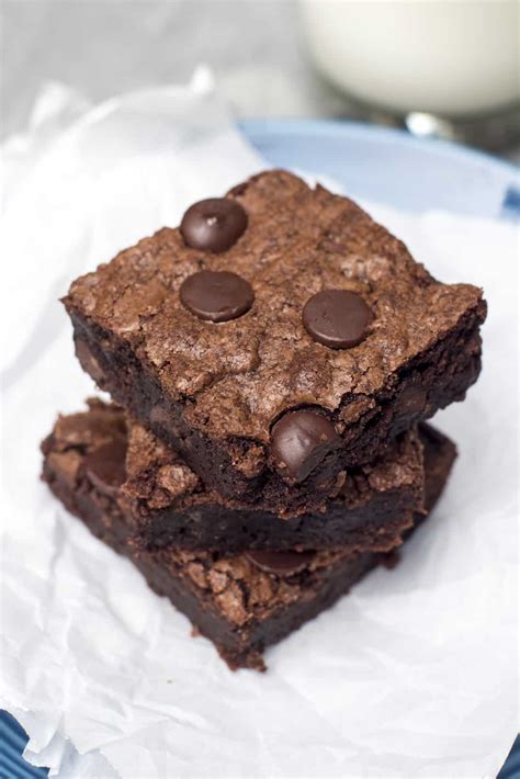 Fudgy One Bowl Brownies Valerie S Kitchen