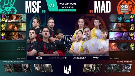 MAD Lions Vs Misfits PL LEC Spring Split 2020 W8D2 720p CDA