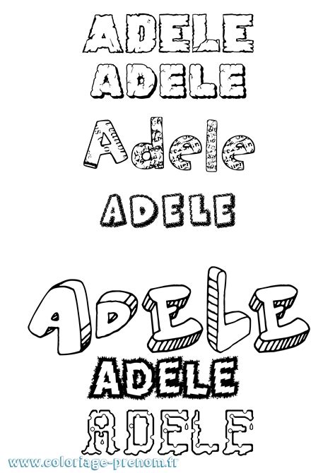 Coloriage Adele Mode Chanteuse Coloring Pages Colouring Dessin