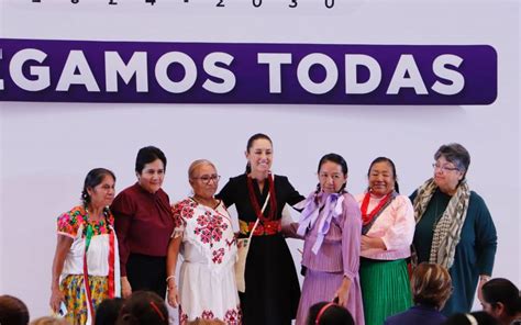 Celebra Sheinbaum Con Las Cuidadoras De La Historia Nuevo Programa