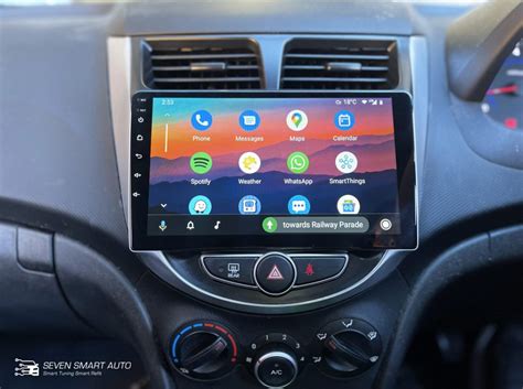 Nakamichi Hyundai Accent 11 18 CarPlay Android Auto Infotainment System