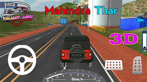 Mahindra Thar Jeep Game Offline Thar Game Offroad Thar Stunt