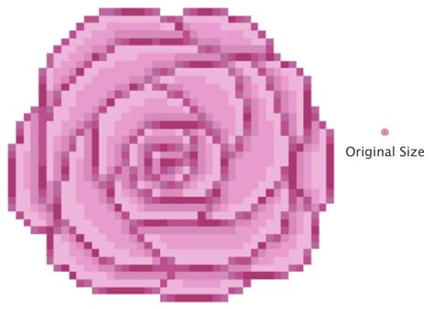 Pixel Art Rose By Summoner Of Mist On DeviantArt