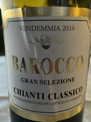 Belvedere Di S Leonino Barocco Gran Selezione Chianti Classico Vivino Us