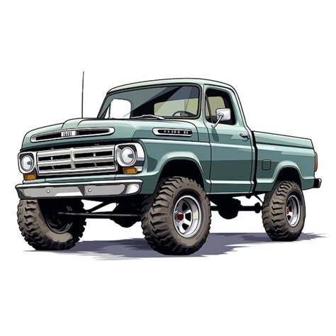 Premium Ai Image Modern Pickup Truck Photo