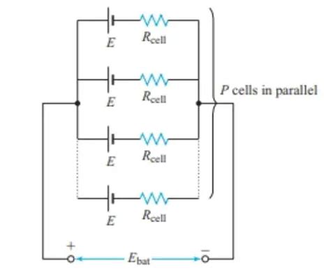 Equivalent circuit of a parallel connected battery | Electrical A2Z