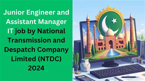 Junior Engineer And Manager It Job By Ntdc 2024