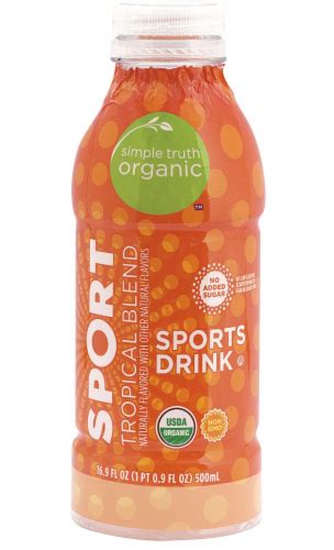 Simple Truth Organic Tropical Blend Sports Drink Fl Oz Kroger