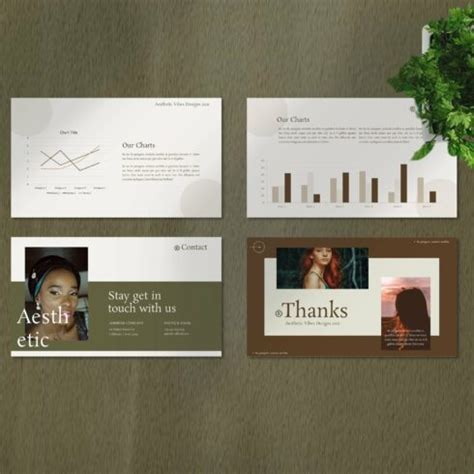 Aesthi Aesthetic Powerpoint Template Master Bundles