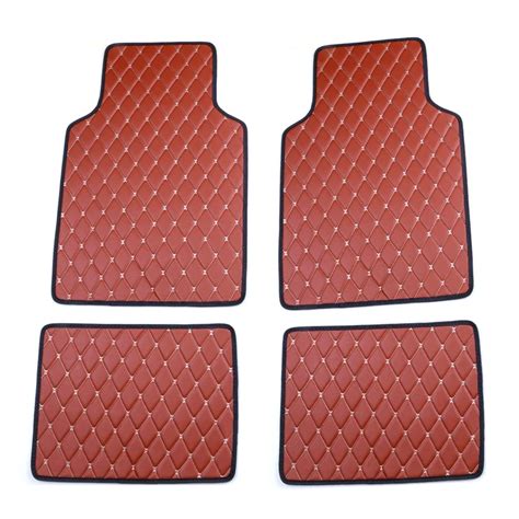 Pcs Universal Car Floor Mats For Mg Gt Zs Hs Rx Auto Foot