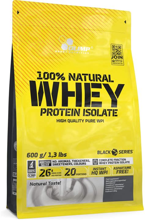 Odżywka Białkowa Olimp 100 Natural Whey Protein Isolate 600g Ceny I Opinie Ceneo Pl