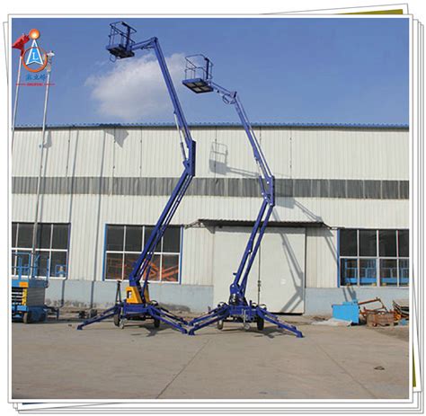 M Towable Articulated Aerial Telescopic Spider Cherry Picker Boom