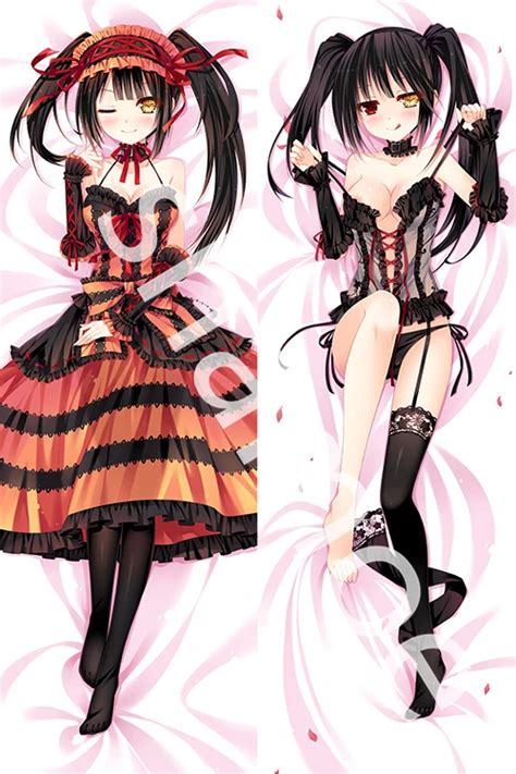 MISAKI1987 Date A Live Kurumi Tokisaki Anime Girl Dakimakura Hugging