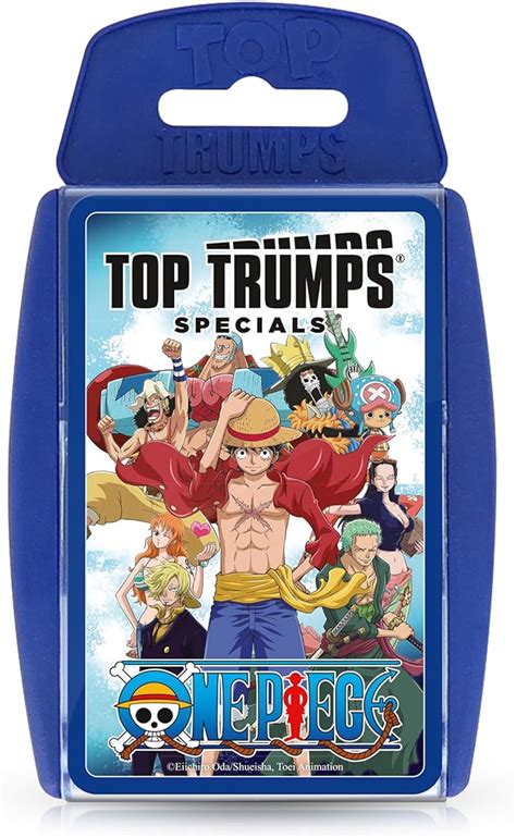 Top Trumps One Piece Specials Card Game Play With Luffy Nami Zorro