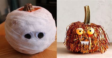 6 Of Our Favorite No Carve Pumpkin Ideas For A Crafty Halloween Season