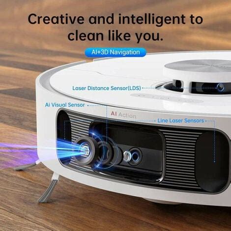 Aspirateur Robot Dreame L S Ultra Laveur Avec Station De Vidage Auto