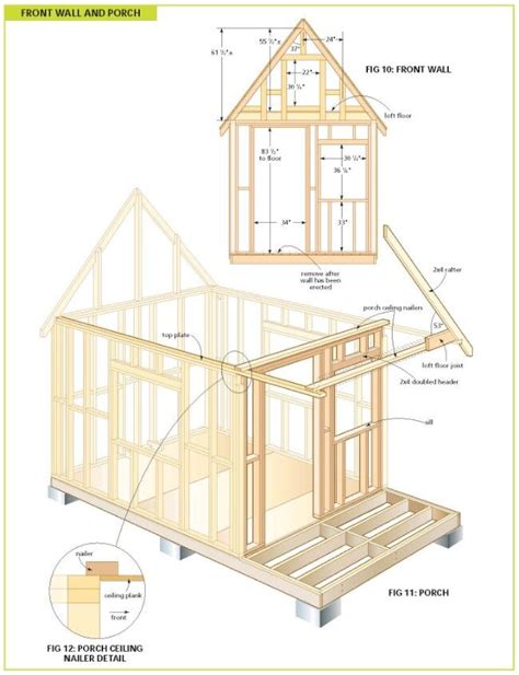 26++ Wood house plans free download information