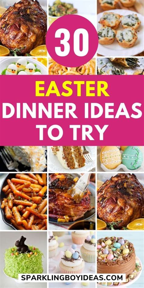 31 Cheap Easy Easter Dinner Ideas Sparkling Boy Ideas