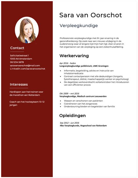 Cv Profiel Maken Tips Voor Een Onderscheidend Curriculum Vitae