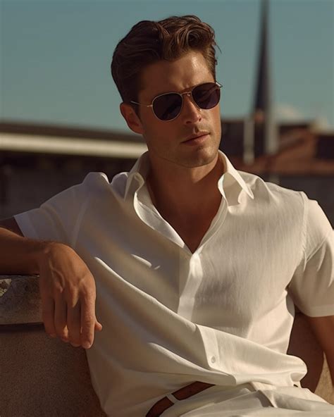 White Shirt Outfit For Men Hockerty