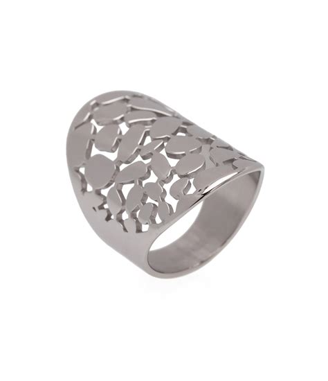 Lea Ring Steel Rea Bud To Rose™