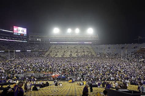 Lsu Beats Bama Storms Field After Gutsy Ot Decision Whole Hog Sports