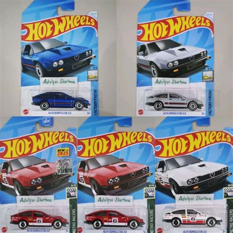 Jual Hotwheels Hot Wheels Alfa Romeo Gtv Retro Racers Brembo Momo Hwgrfx Agip Factory