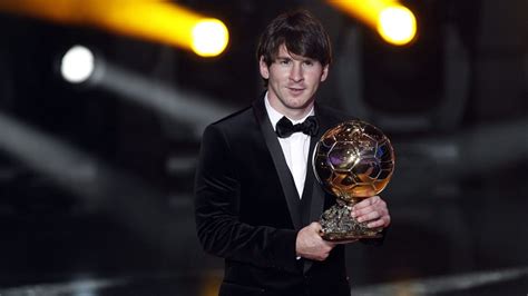 Lionel Messi Ballon d'Or 2010