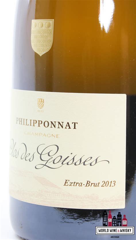 Philipponnat Champagne Aoc Extra Brut Clos Des Goisses 2013 World