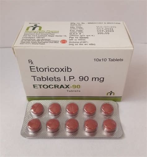 Mg Etoricoxib Tablets Ip At Rs Box Arcoxia In Chandigarh Id