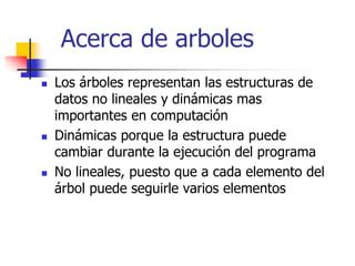 Unidad V Arboles ESTRUCTURA DE DATOS PPT