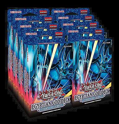 YGO - EGYPTIAN God Deck: Slifer the Sky Dragon Display (8 Decks) - EN ...