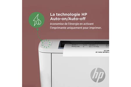 Imprimante Monofonction Hp Laserjet M W Laser Noir Et Blanc