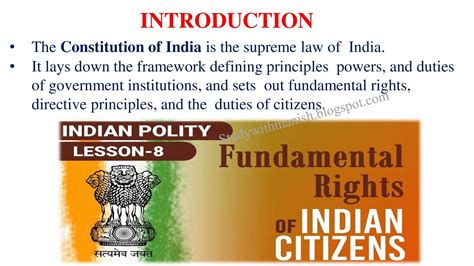 Fundamental Rights And Duties PPT Class 11th Political Science