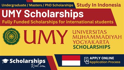 Universitas Muhammadiyah Yogyakarta Scholarships Indonesia Fully