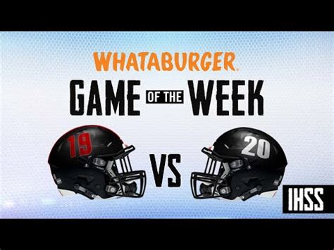 Lovejoy Vs Mansfield Timberview Week Football Whataburger