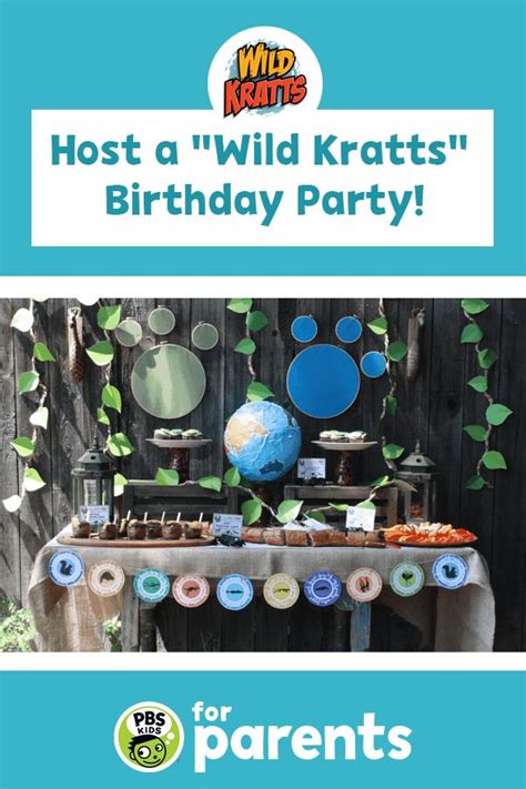 Host a "Wild Kratts" Birthday Party | Wild kratts birthday party, Wild ...