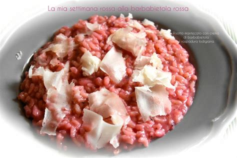 Risotto Alla Rapa Rossa Il Mio Risotto Rosso Profumo Di Broccoli