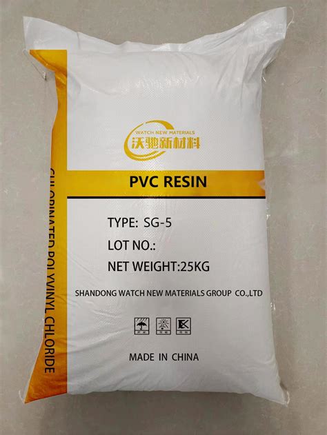 PVC Resin Powder Sg 5 From China Qilu China PVC Polyvinyl Chloride