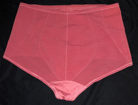 Playtex Double Diamonds Coral Brief Sissy Panties Xl Waist