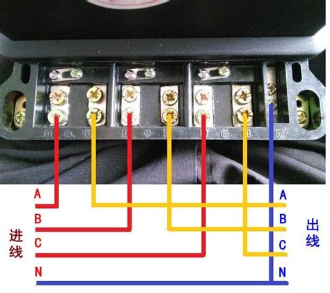 三相四线电度表接线图怎么接 详细 百度知道