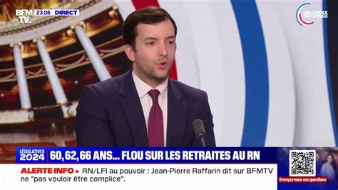 Nous respecterons les oppositions en cas de majorité du RN affirme